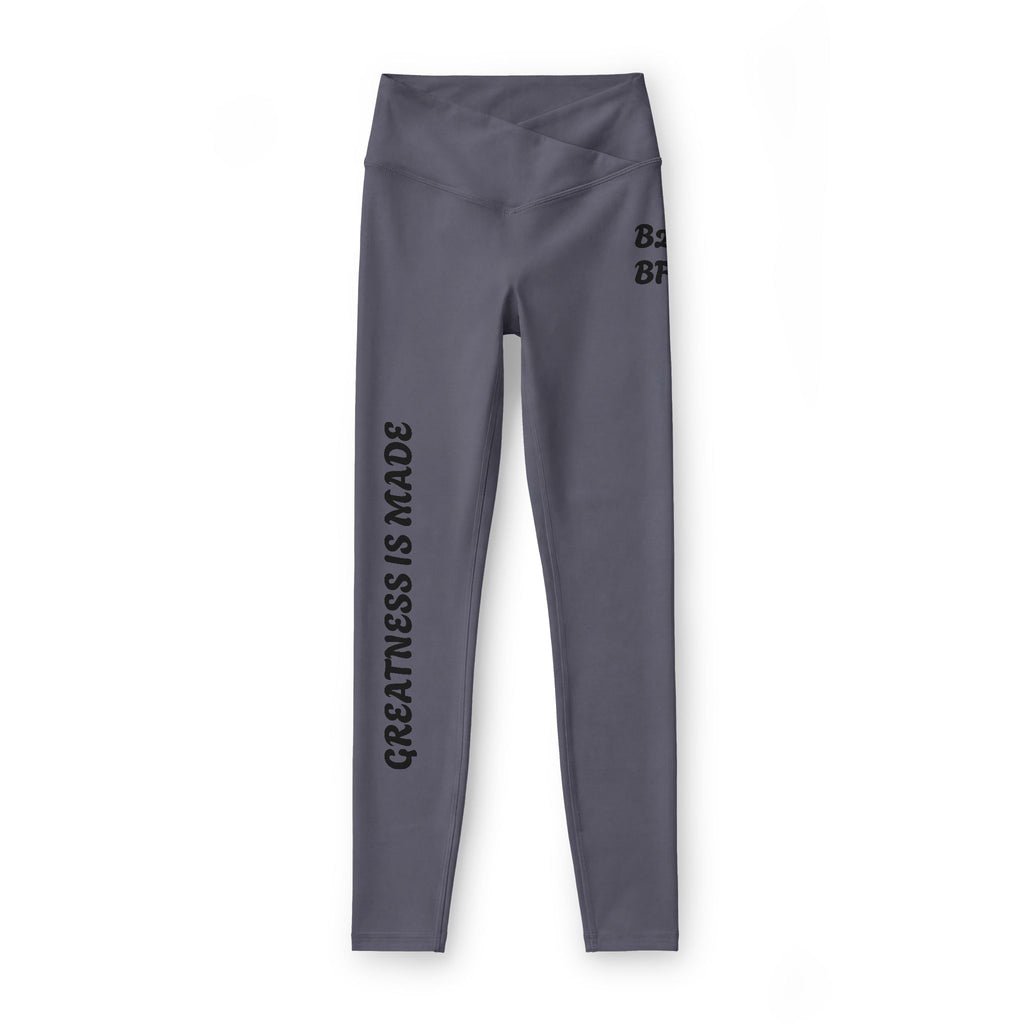 Greatness Is Made Women’s Luxe Leggings — High-Waist Athleisure Leggings