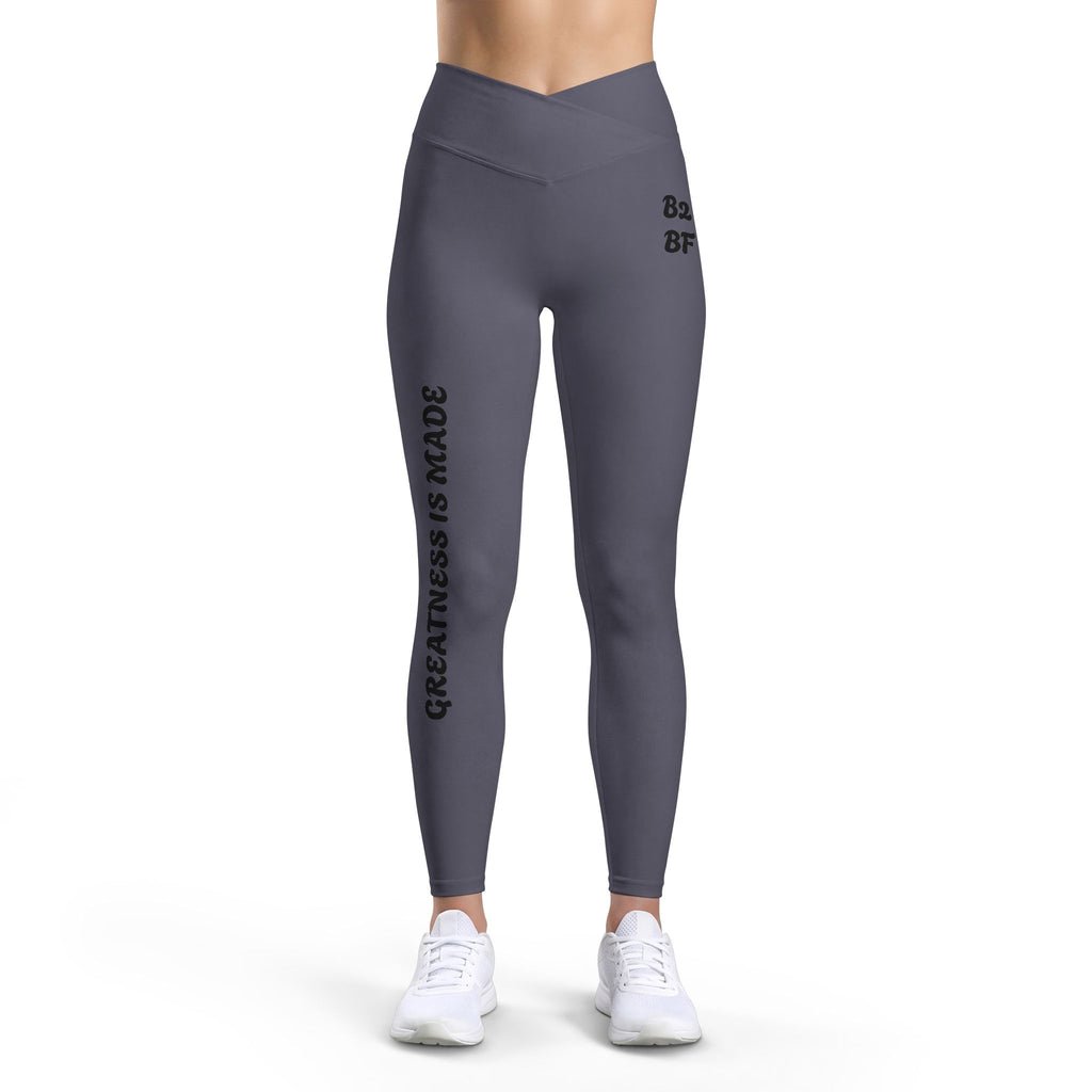 Greatness Is Made Women’s Luxe Leggings — High-Waist Athleisure Leggings